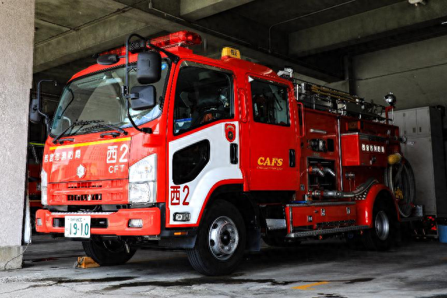 走出内地看消防丨日本街头消防救援车辆随拍