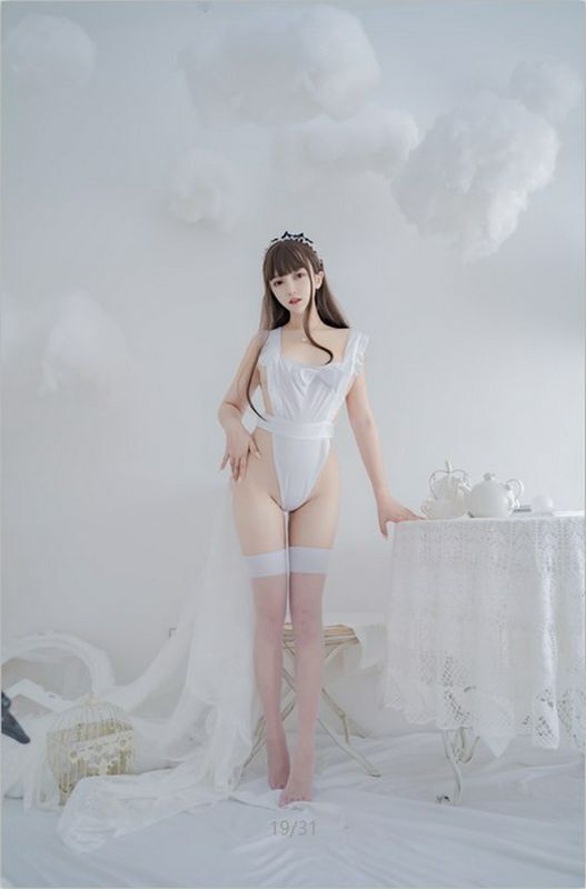 过期米缐缐喵连体围裙