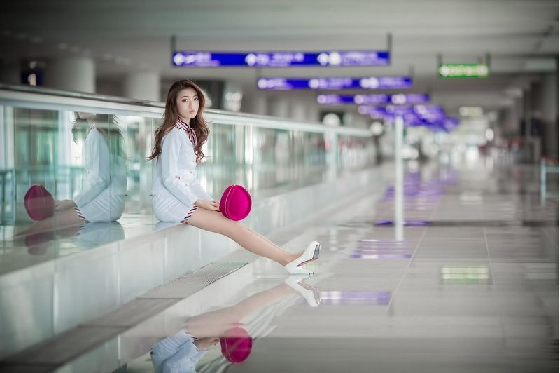 台妹写真台模刘思琪气质漂亮空姐