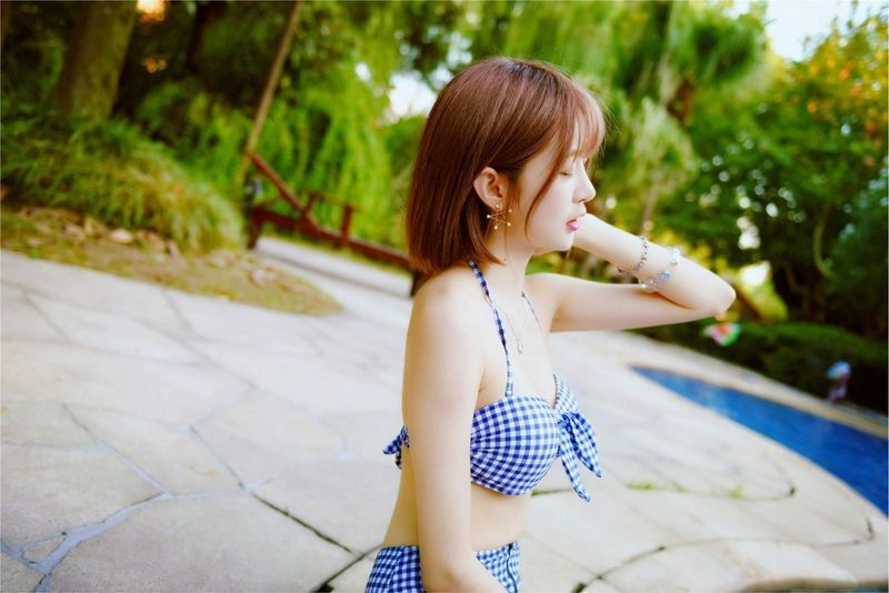网路收集系列福利姬王羽杉池畔泳装VIP福利帖